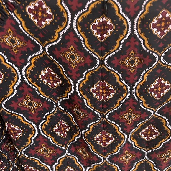 A.L.C. Alexa Printed Bell Sleeve Silk Dress (3) - Picture 10 of 12